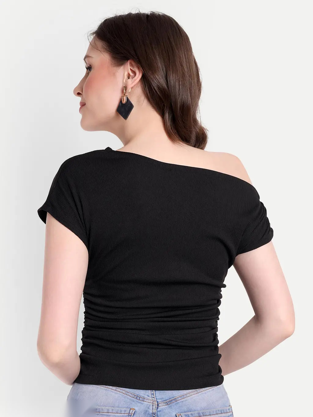 Cloud Muse Gathered Top