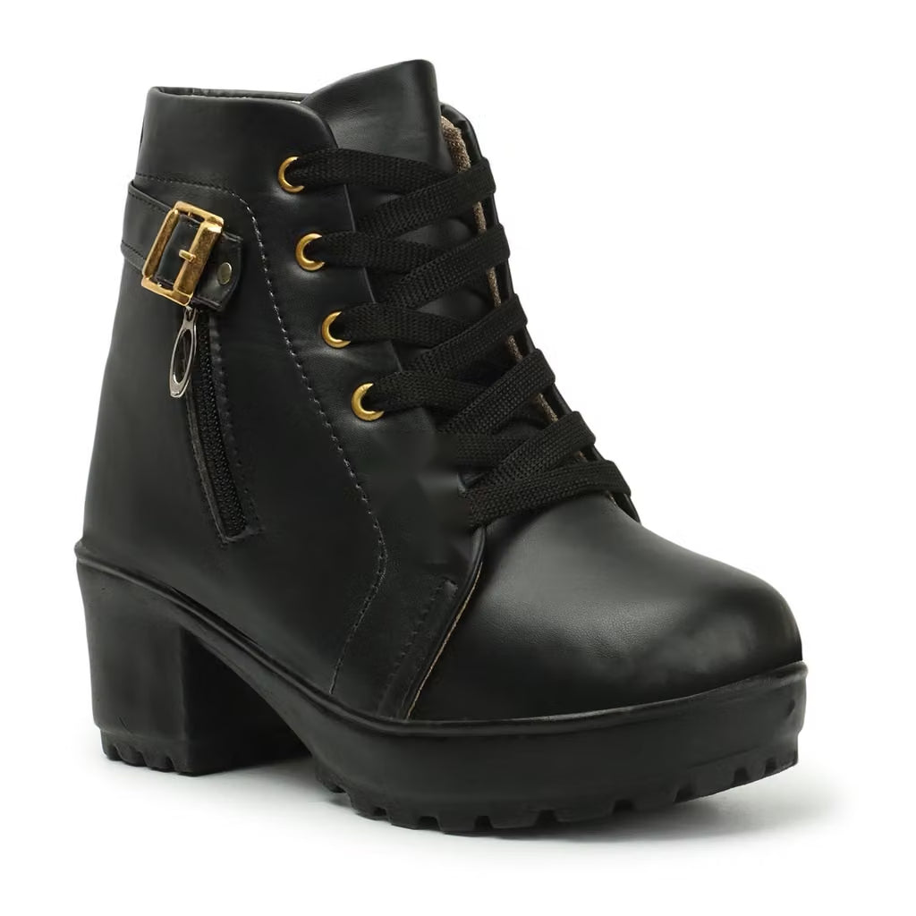Women's Block Heel Ankle Boots