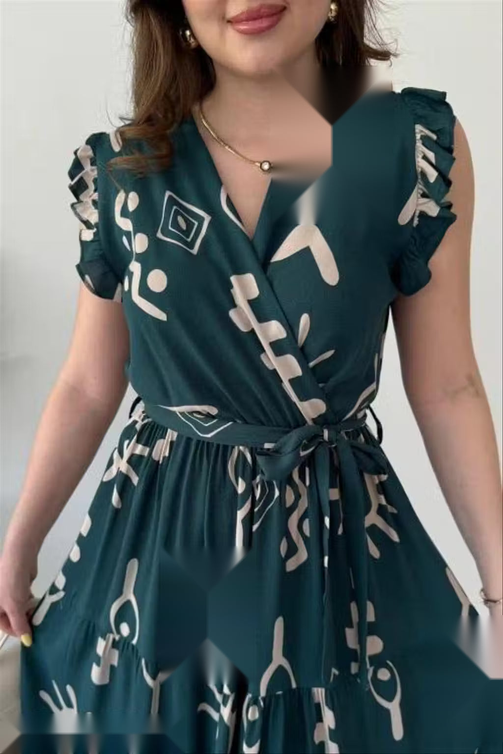 Printed Sleeveless Flowy Maxi Dress | Pinterest Chic Style