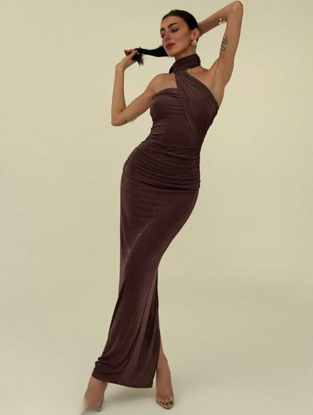 Mocha Muse Maxi Dress