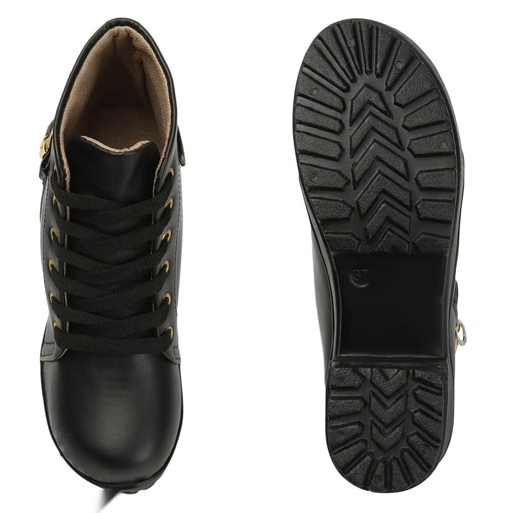 Women's Block Heel Ankle Boots