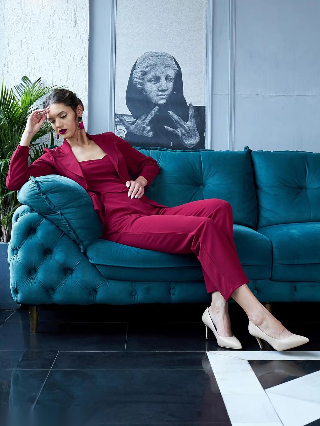 3-Piece Blazer Co-Ord Set